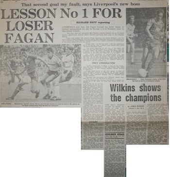 Lesson number one for loser Fagan - August 1983